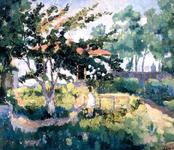 Kazimir Malevich Summer Landscape,